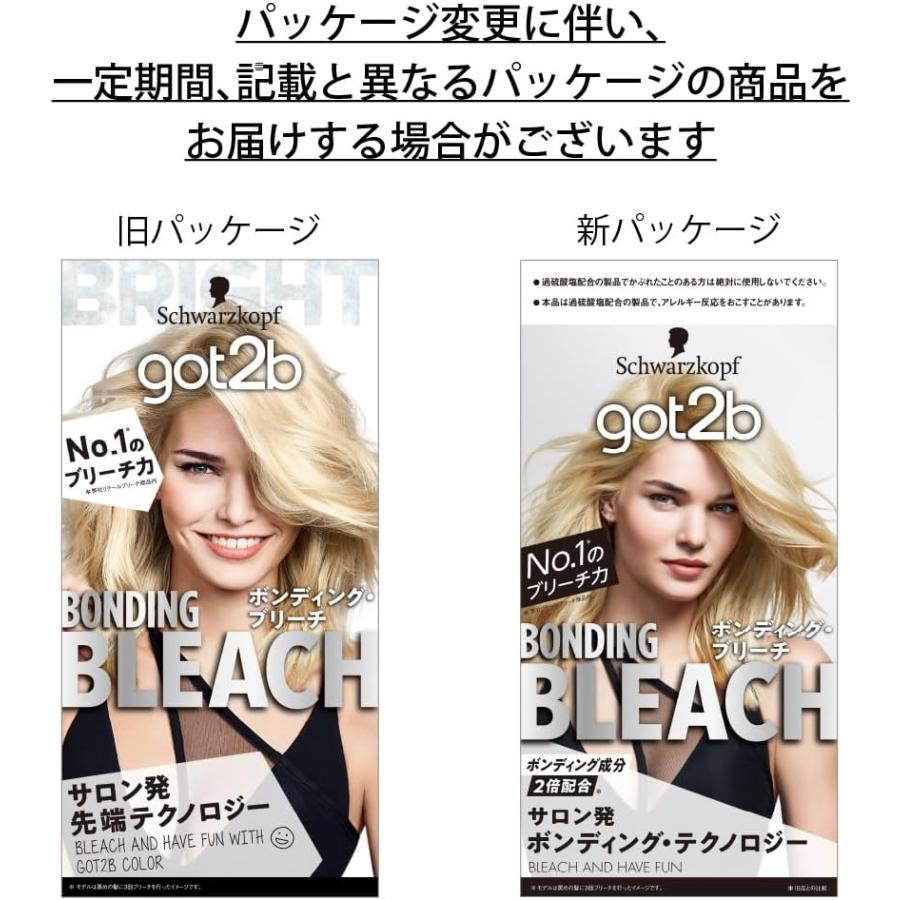 シュワルツコフ got2b ゴットゥービー ボンディング・ブリーチ 医薬部