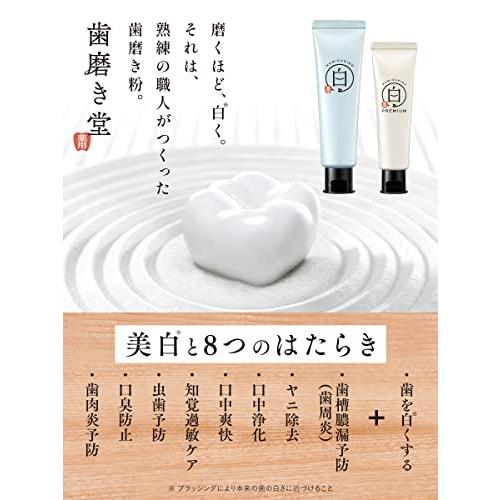 歯磨き堂 薬用ホワイトニング ペースト 90g医薬部外品｜pochi-pochipc｜02