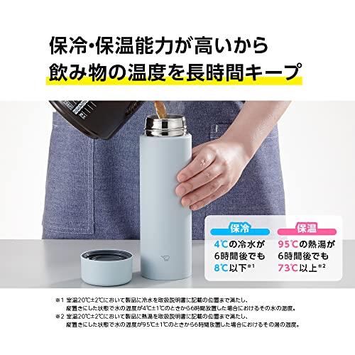 象印マホービン ZOJIRUSHI 水筒 スクリュー ステンレスマグ シームレス 直飲み SM-GA60-HM 600ml フォレストグレー｜pochi-pochipc｜05