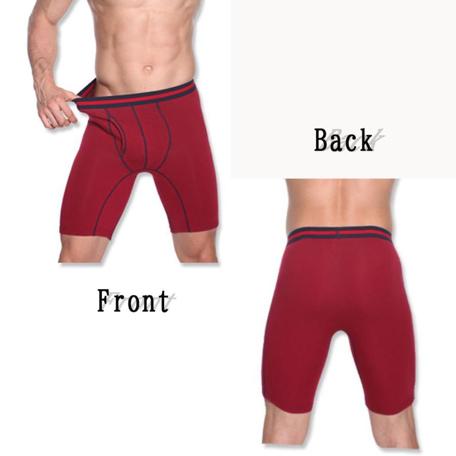 ロングボクサー 4枚組 ロングボクサーパンツ ハーフボクサー ハーフボクサーパンツ ボクサーパンツ メンズ メンズ下着 メンズボクサーパンツ | ブランド登録なし | 11