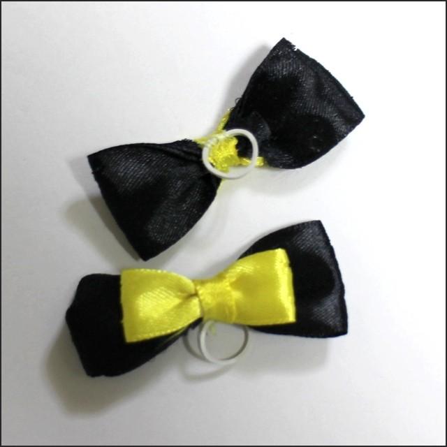 リボン メイドシリーズ イエロー ｌ 手作り テープ サテン クリスマス サプライズ 首輪 いぬ 犬 ドック 猫 ねこ オーガンジー オーダー コスプレ プレゼント ぽちの家 通販 Yahoo ショッピング