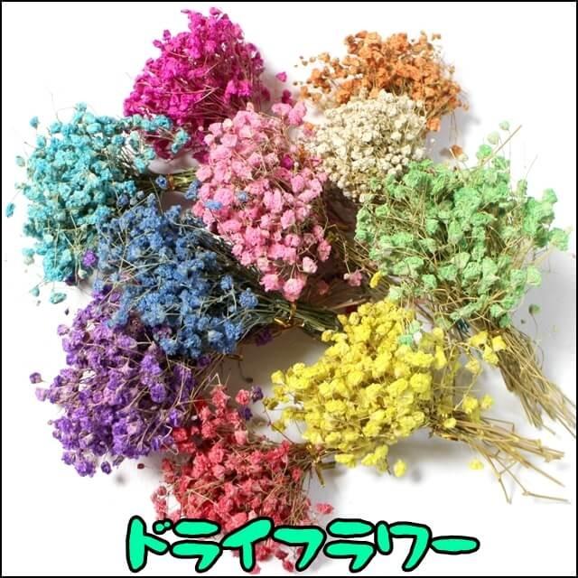 ドライフラワー 10色 かすみ草 レジン ハーバリウム 花束 レジン素材 素材 レジン混入素材 宇宙 手作り ハンドメイド ぽちの家 通販 Yahoo ショッピング