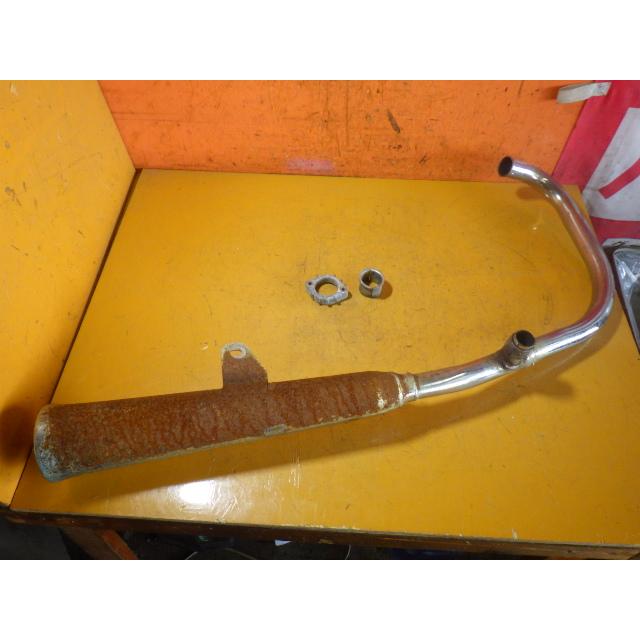 46437 カワサキ KZ250H-007〜 Z250LTD ツイン '86 純正 マフラー 左