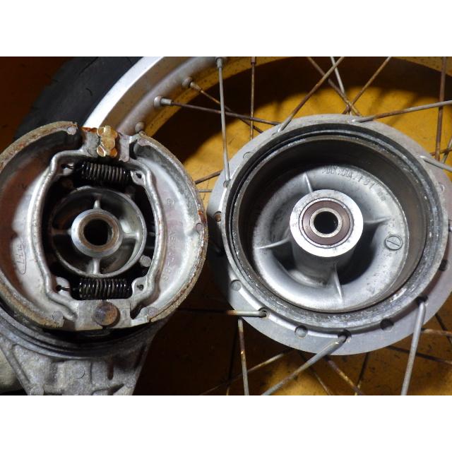 50560 ホンダ MC10-110〜 GB250クラブマン '87 純正 リアホイール