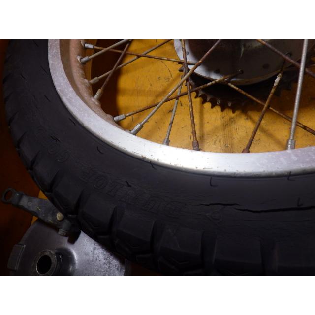 50560 ホンダ MC10-110〜 GB250クラブマン '87 純正 リアホイール