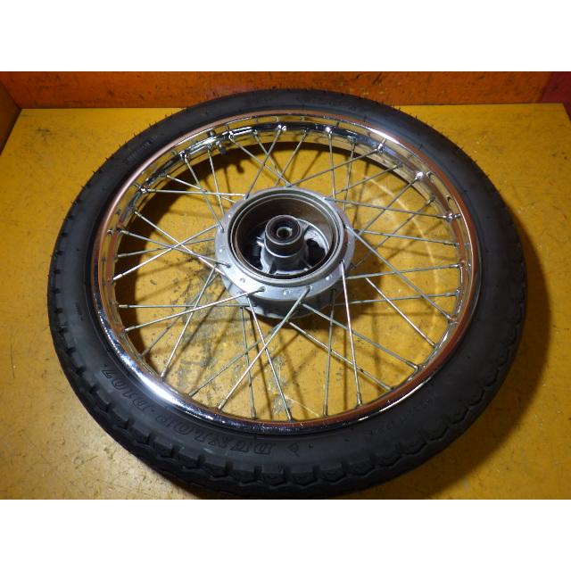 ぽ 54034 ヤマハ Y29-643〜 90ジュニアH1 '65 希少 純正 リアホイール