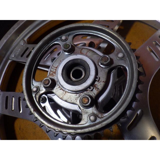54730 ホンダ JC11-100〜 CBX125F '84 純正 リアホイール 良品 曲がり