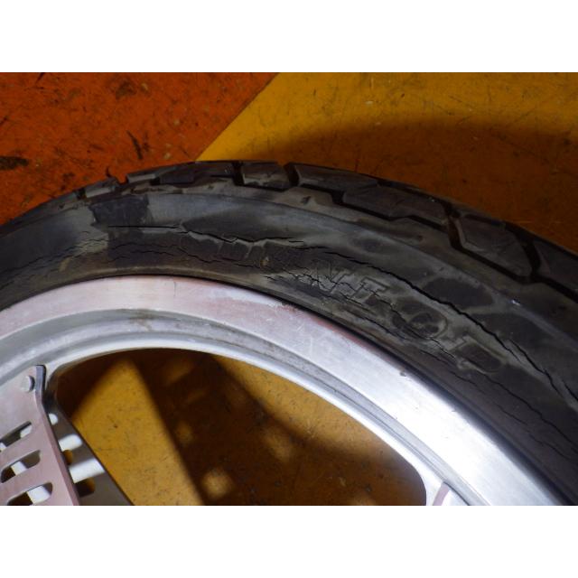 54730 ホンダ JC11-100〜 CBX125F '84 純正 リアホイール 良品 曲がり