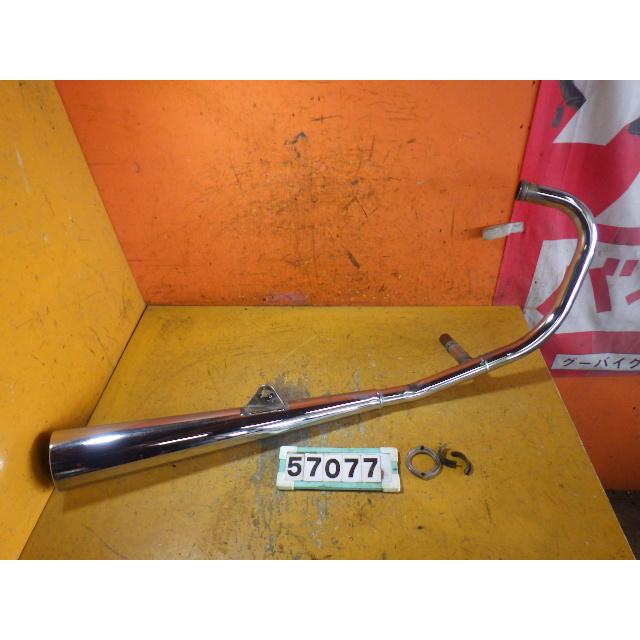 cb125tマフラー 57077 ホンダ JC06-120〜 CB125T '88 純正 マフラー 右 サイレンサーOK
