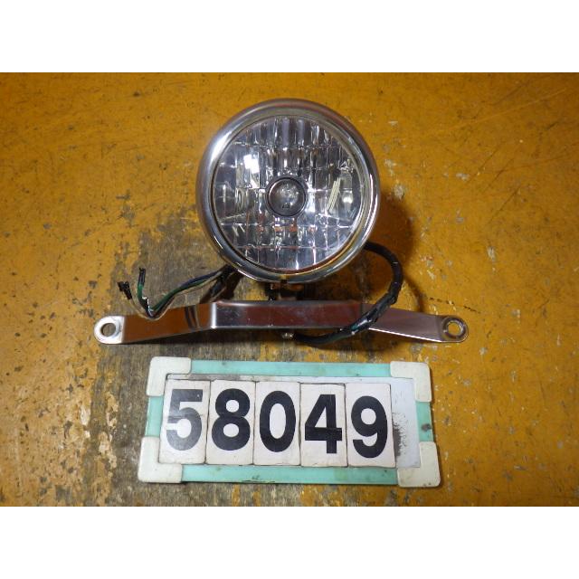 58049 ホンダ MC34-100〜 FTR223 '00 社外 ヘッドライト ステンレス製