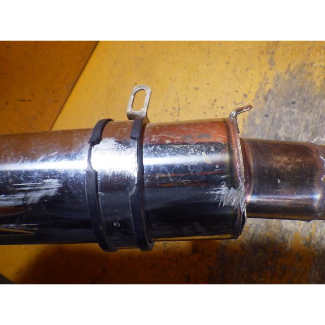 58685 ホンダ JC61-130〜 後期 グロム GROM125G '16 社外 ワンオフマフラー ワンピース ガリキズありの画像