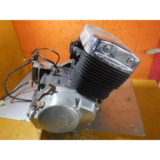 58746 ホンダ MC13-150〜 レブル 後期型 '90 純正 エンジン 良品 現役使用可能 動画あり 走行4843ｋｍ_4
