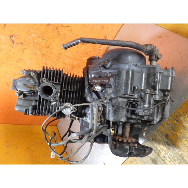 59338 ヤマハ DG07J-024〜 TW200E '01 純正 エンジン 好調 セル