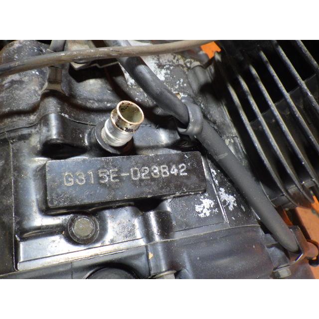59338 ヤマハ DG07J-024〜 TW200E '01 純正 エンジン 好調 セル