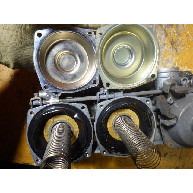 61515 ヤマハ 4KG-004〜 XJR1200 '94 純正 キャブレター 割れ無 ダイヤフラム・内部OK_7