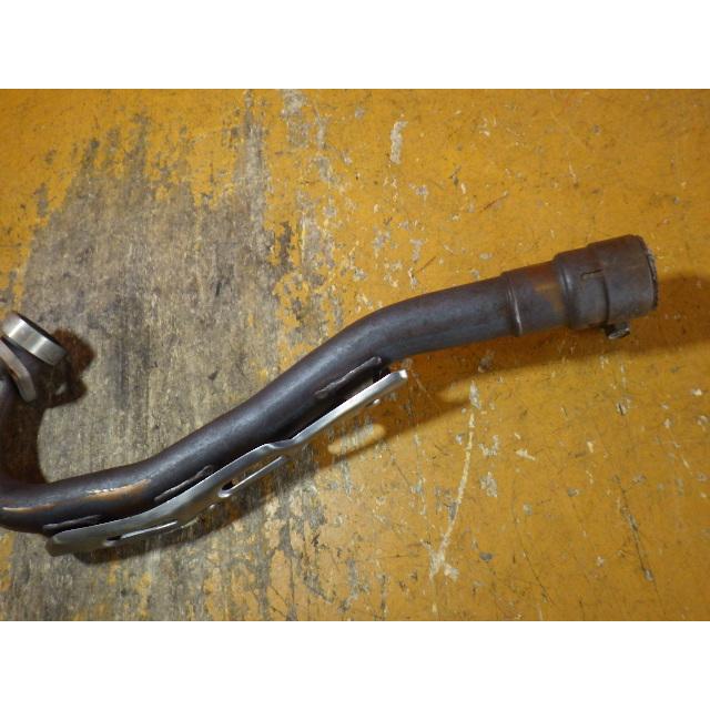 61780 カワサキ LX250V-A00〜 D-トラッカーX '08 純正 エキゾーストパイプ KHI E053 ステンレスエキパイ 凹み無の画像