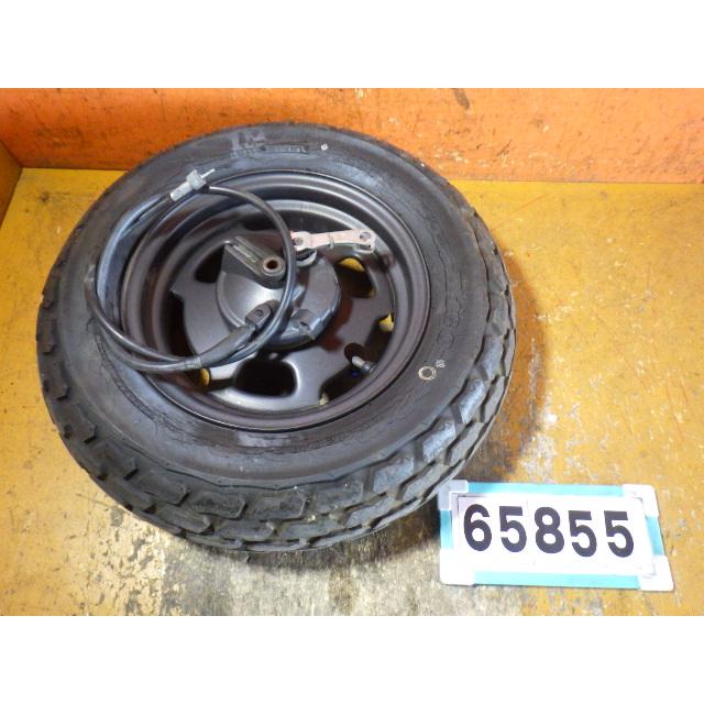 65855 ホンダ AF58-151〜 ズーマー '06 純正 フロントホイール 曲がり
