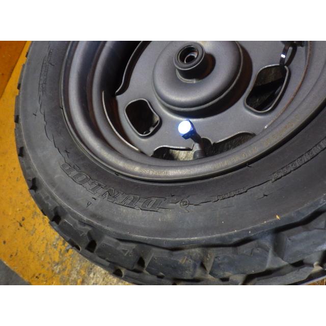 65855 ホンダ AF58-151〜 ズーマー '06 純正 フロントホイール 曲がり