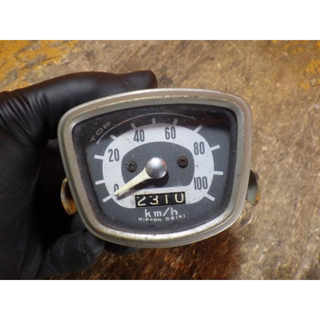 サ*ン様 HONDA 純正 新品ホンダスーパーカブC100メーターC100スピー 65926 ホンダ C100-R06〜 スーパーカブ100 '65 純正 メーター 正常作動