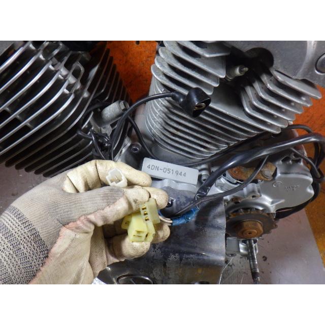 66861 4DN SRV250ルネッサ '97 純正 エンジン 実働 現役使用可能 動画ありの画像