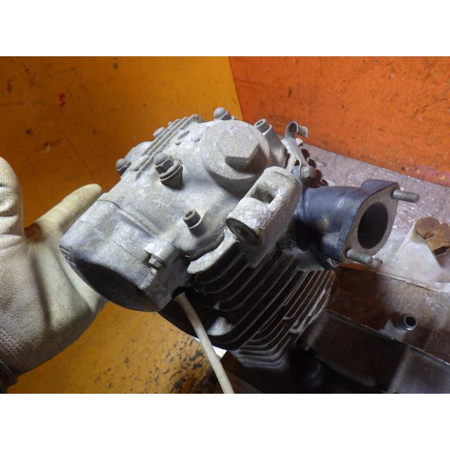66889 L125S-101〜 XL125S '78 純正 エンジン 初爆確認済 圧縮1300kpa 6速リターンの画像