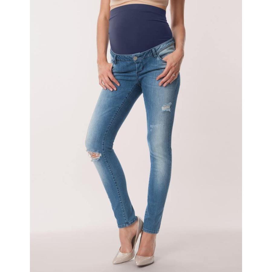 【中古品 】 Seraphine セラフィン マタニティパンツ Gerie オーバーバンプリップスキニーマタニティージーンズ イギリスサイズ16 ブルー 【1853371623】(10715円)