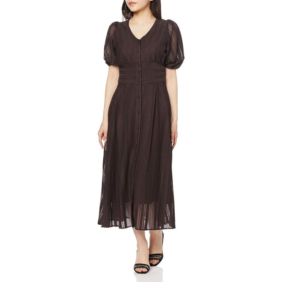 独創的 トランテアン ソン ドゥ モード ストライプレースワンピース レディース ダークブラウン 日本 36 日本サイズs相当 Babylonrooftop Com Au