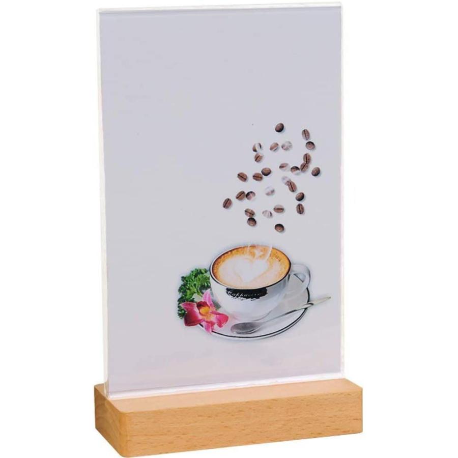 Umoraサインホルダー 3本セット フォトフレーム ディスプレイ 両面用 透明 縦置き メニュー 広告 写真 カード立て A6 スタイル1 ぽちょん堂 通販 Yahoo ショッピング