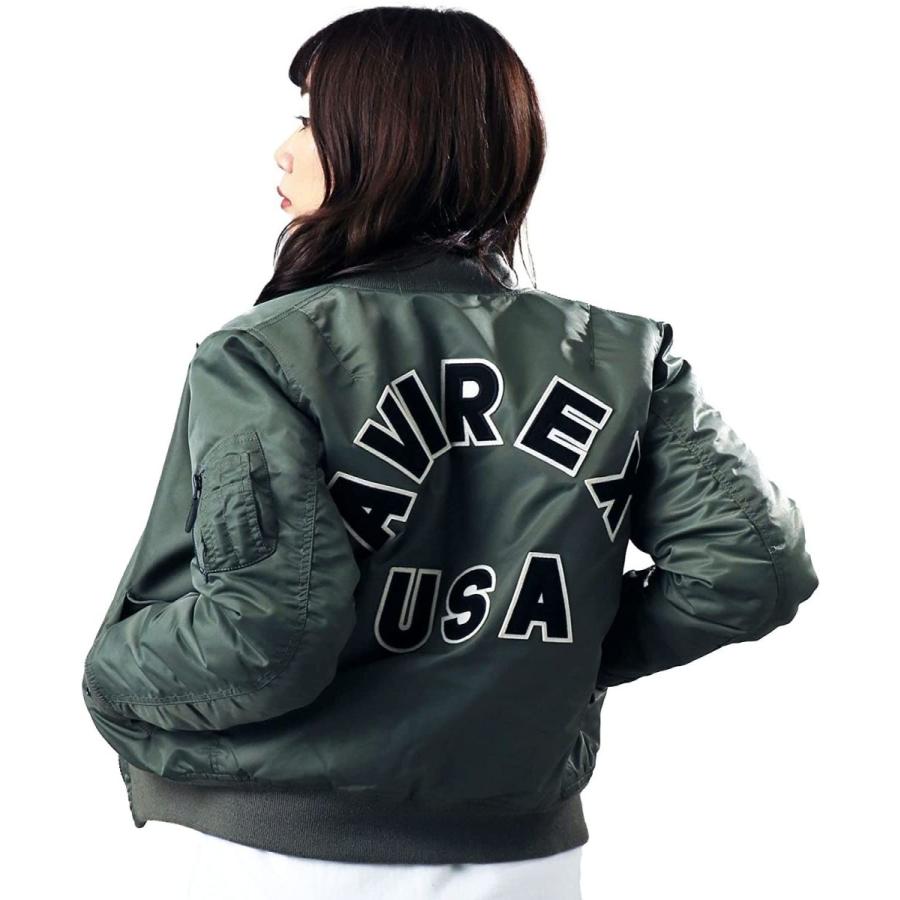 本日価格！！ アヴィレックス アウター LOGO MA-1 COMMERCIAL 6202051 レディース 【OCQ5502493789】(19796円)