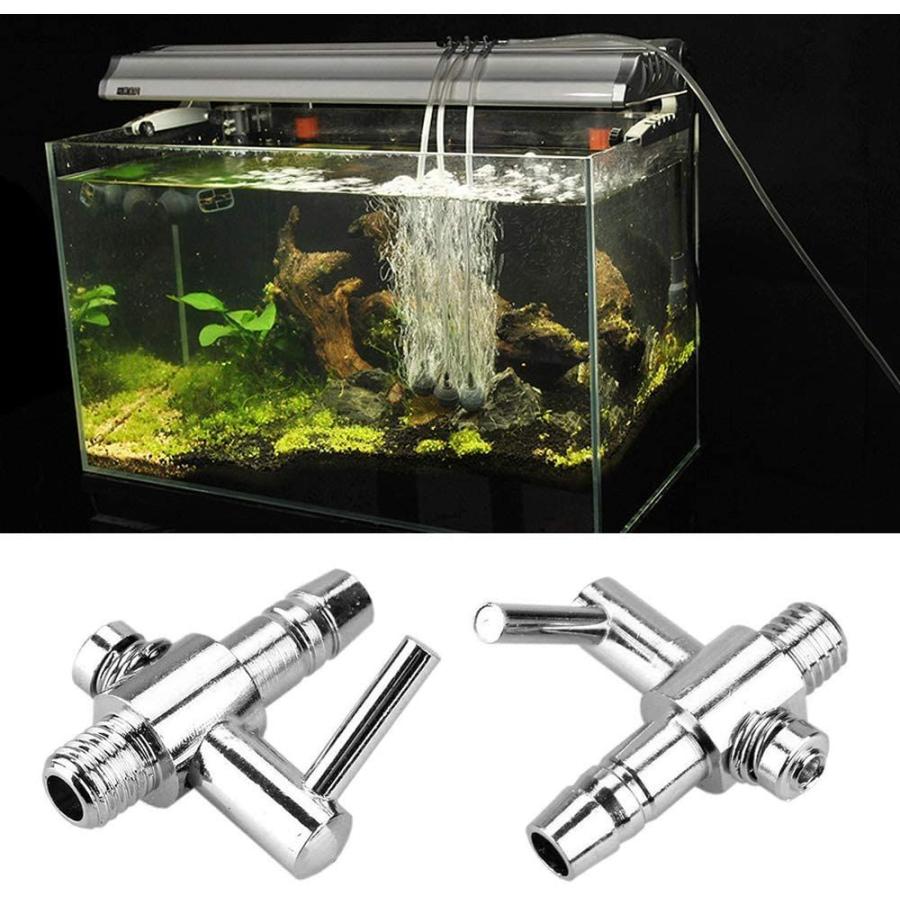 エアーチューブ用 一方コック 10個セット エアレーション エアー量調節 エアコントロール 分岐コック レバーバルブ アクアリウム 水槽 ア ぽちょん堂 通販 Yahoo ショッピング