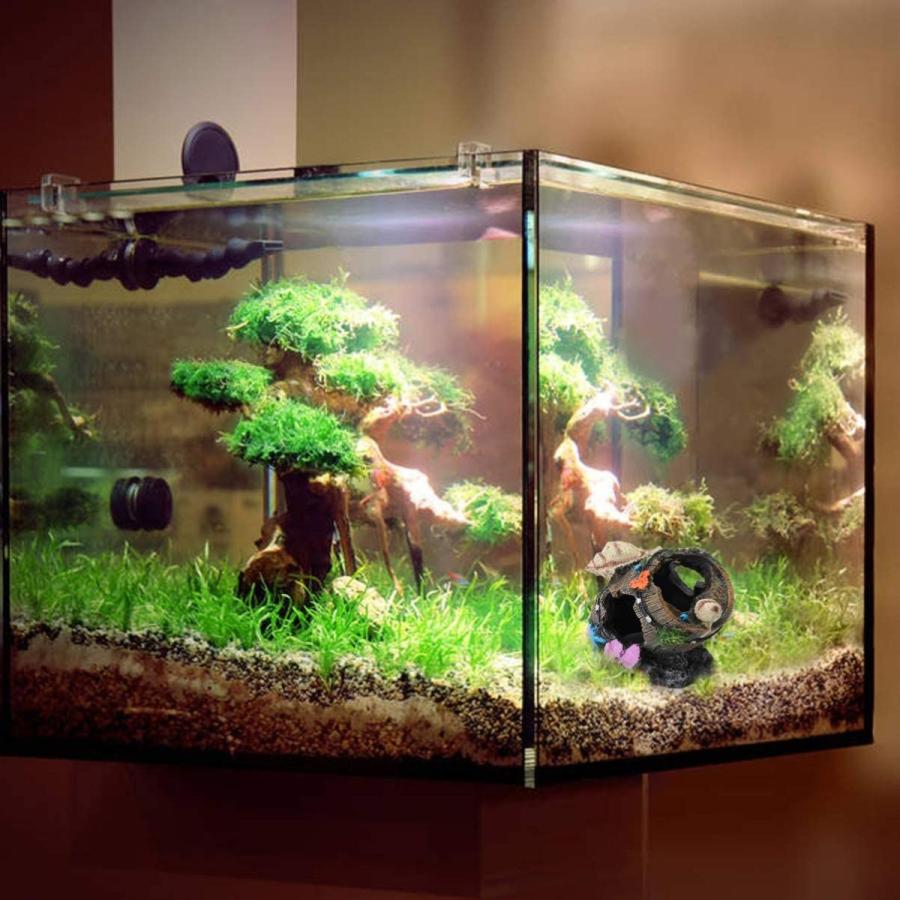 Vorcool バケツ オブジェ 水槽 隠れ家 小型 金魚 めだか エビ 爬虫類 オーナメント 置物 ぽちょん堂 通販 Yahoo ショッピング