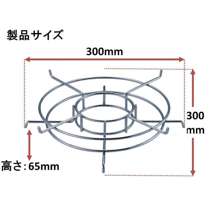 キャプテンスタッグ 炭焼き名人七輪用ゴトク M-6635｜pochon-do｜03