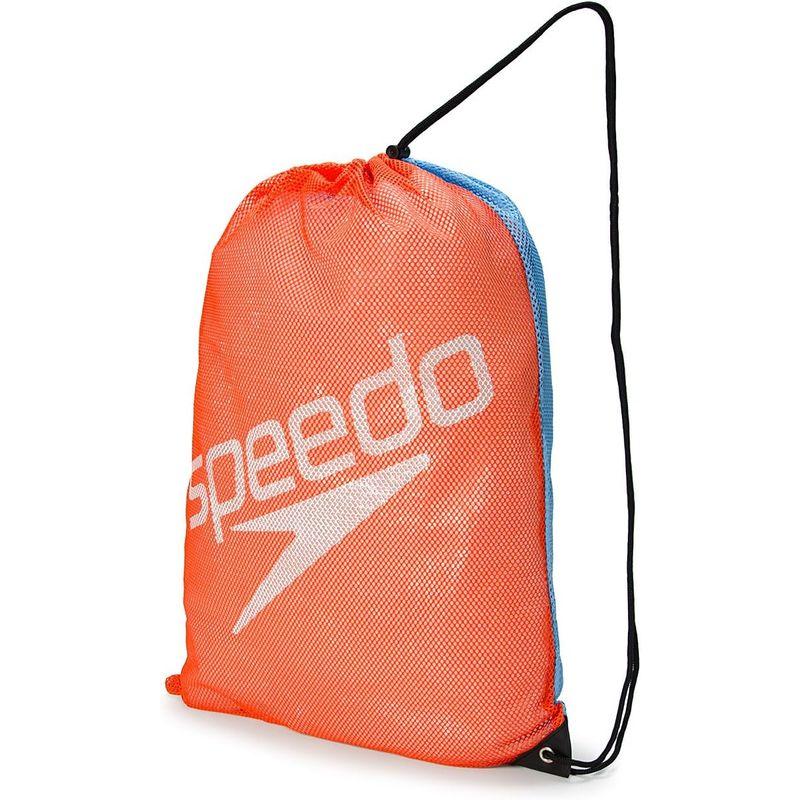 Speedo(スピード) バッグ メッシュバッグ L 水泳 ユニセックス SD96B08 レッド/ジャパンブルー ONESIZE｜pochon-do｜03