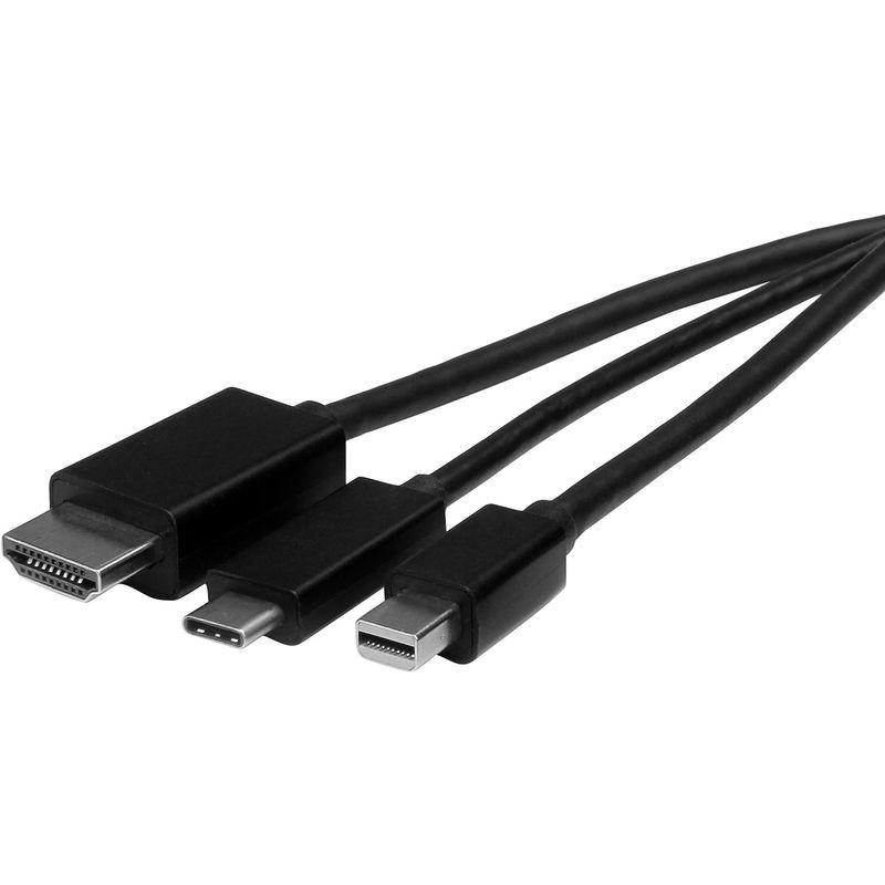 StarTech.com USB-C / HDMI / Mini DisplayPort - HDMI変換アダプタケーブル 2m CMDPH｜pochon-do｜06