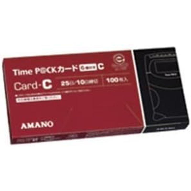 （業務用2セット）アマノ タイムパックカード（6欄印字）C ×2セット｜pochon-do｜02