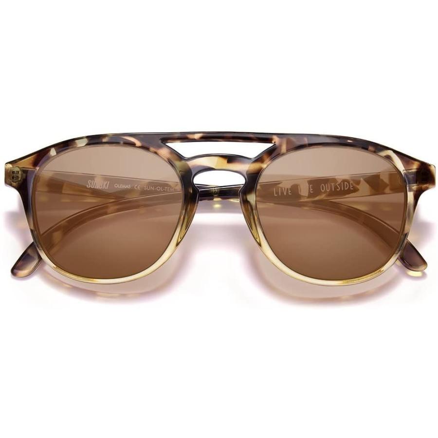26【新品未使用】 SUNSKI サンスキー サングラス SUN-OL-TAM 偏光サングラス Olema TortoiseAmber 眼鏡 雪山 オール 【1871160869】(10819円)