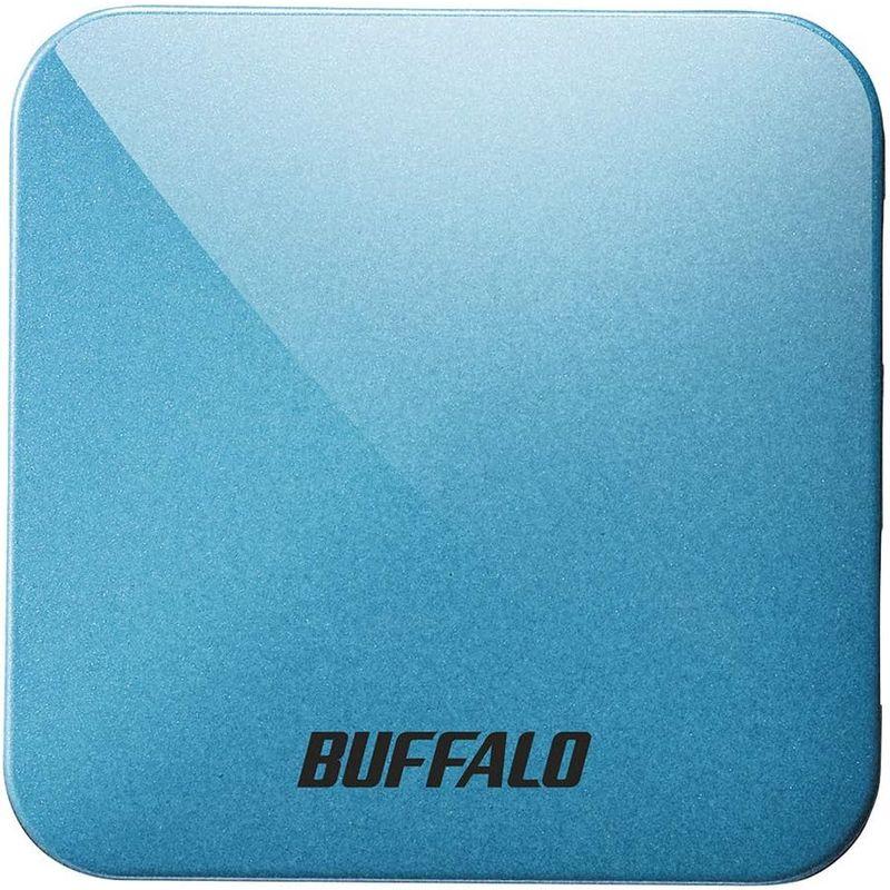 BUFFALO 無線LAN親機 11ac/n/a/g/b 433/150Mbps トラベルルーター ターコイズブルー WMR-433W2-T｜pochon-do｜07