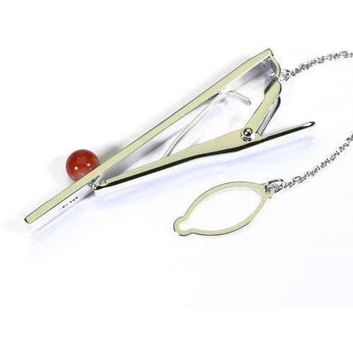 血赤珊瑚 ネクタイピン 丸玉 メンズ 無染色 SANSUI SANSUI ネクタイピン 丸玉 メンズ 無染色