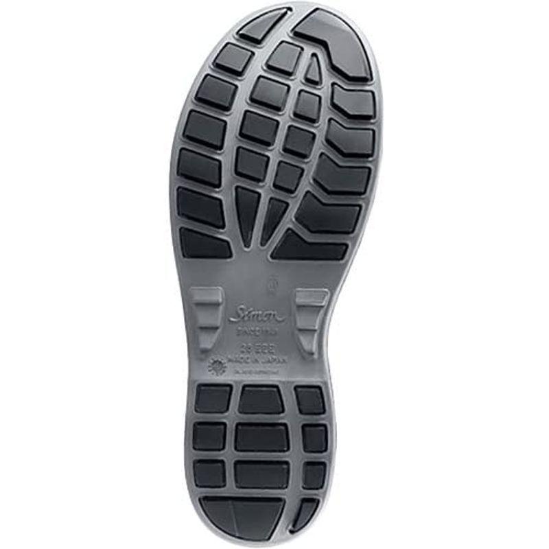 シモン　耐滑・軽量3層底静電紳士靴BS11静電靴　28.0cm　BS11S-280　静電作業靴