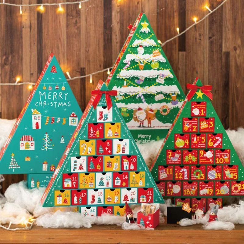 お値下げ！新品未使用　イギリス　アドベントカレンダー　ツリー エルメス クリスマスツリー アドベントカレンダー オーナメント