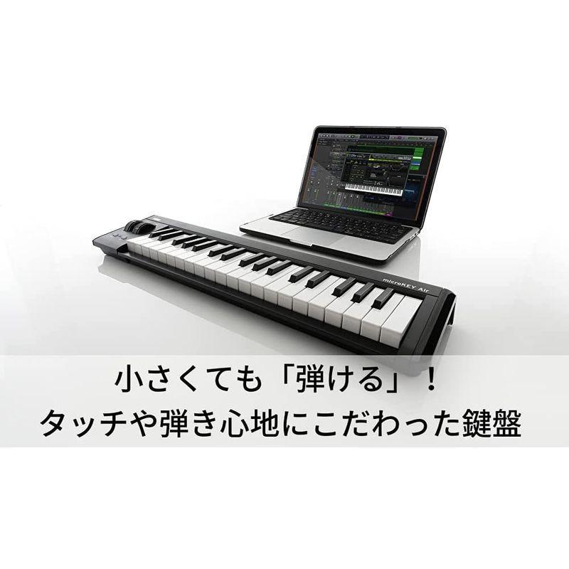 KORG 定番 ワイヤレス MIDIキーボード microKEY Air-37 音楽制作 DTM 