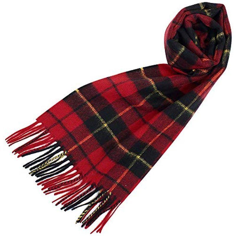 1671【美品】ジョンストンズ カシミヤ100% マフラー ネイビー