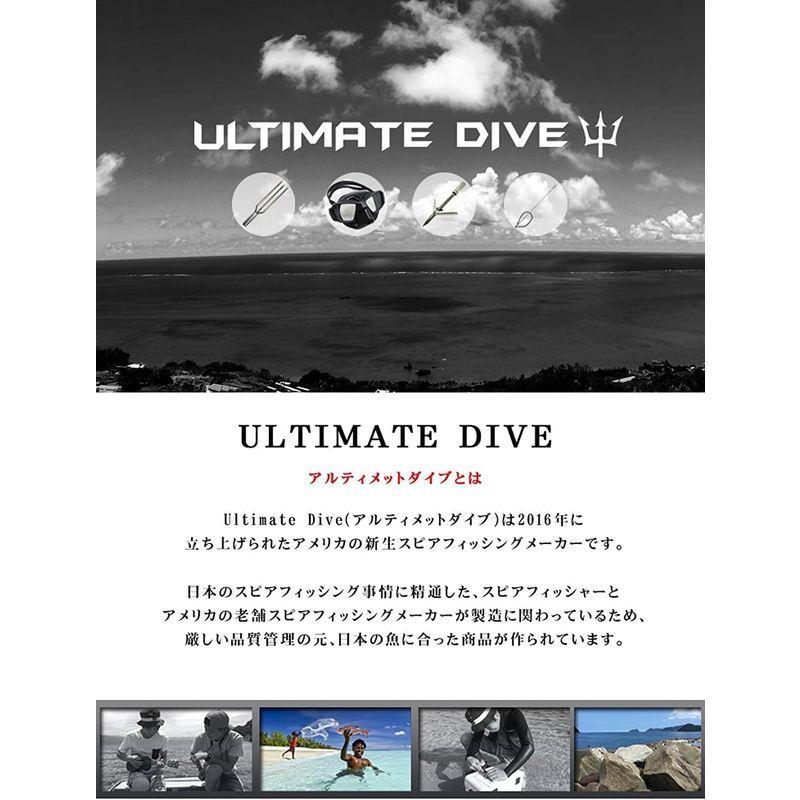 Ultimate Dive (アルティメットダイブ) スピア 5又 クラスター 軽量 丈夫 防サビ アルミニウム製ポール (3ピース 1｜pochon-do｜04