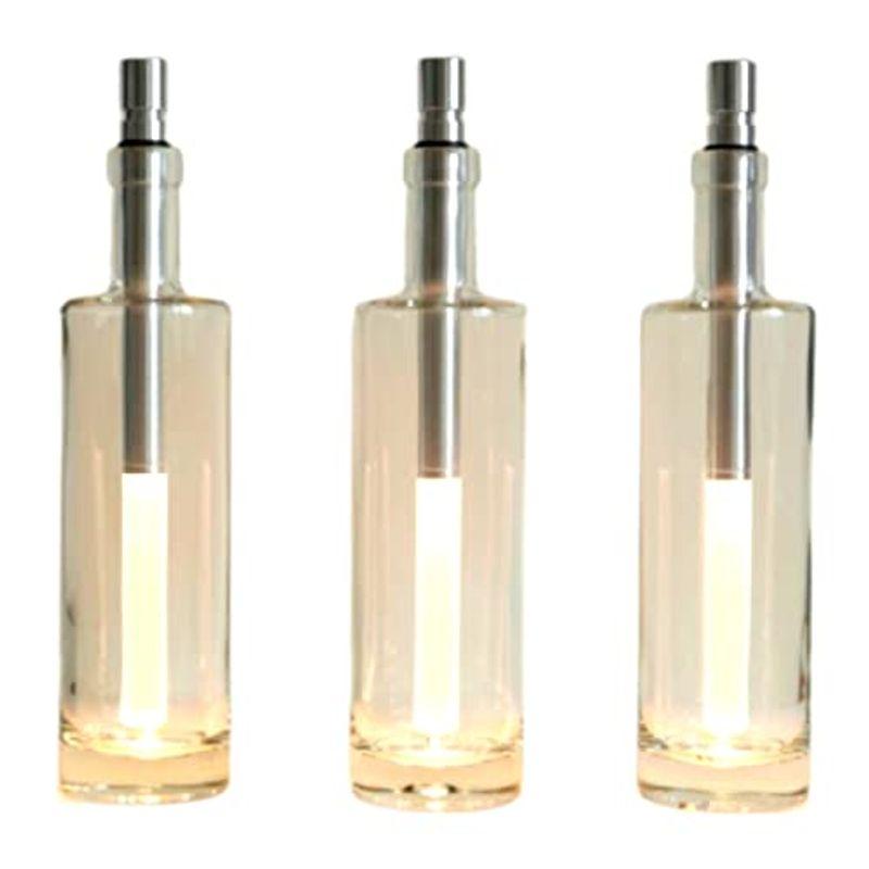 Bottlelight 電球色 ボトルライト 住宅設備 間接照明 テーブルランプ Led 電池式 コードレス ワインボトル 電球色 インテリア テーブルランプ ライト 2段階 ぽちょん堂 セール 大阪