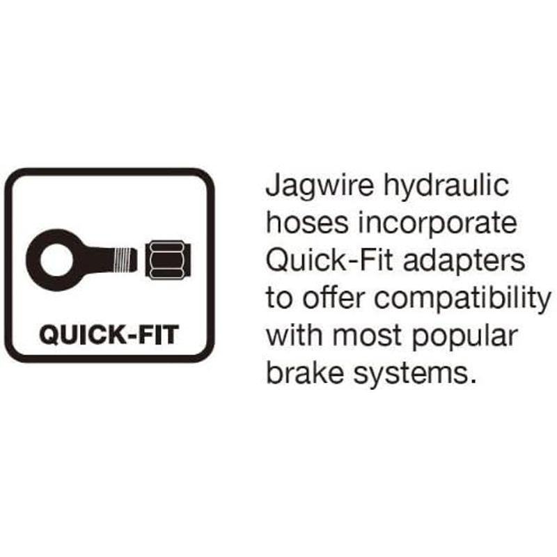 JAG WIRE(ジャグワイヤー) Mountain Pro Hydraulic Hose カーボンシルバー (油圧ブレーキホース) HBK｜pochon-do｜05