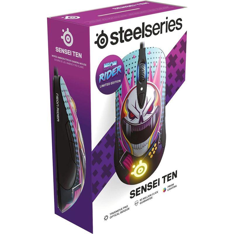 SteelSeries Sensei Ten Neon Rider Edition 左右両対応 有線 ゲーミングマウス｜pochon-do｜09