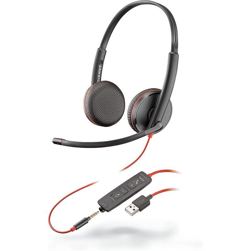 Plantronics 209747-22 ブラックワイヤー C3225 ヘッドセット 7.4 x 2.4 x 8.6インチ｜pochon-do｜05