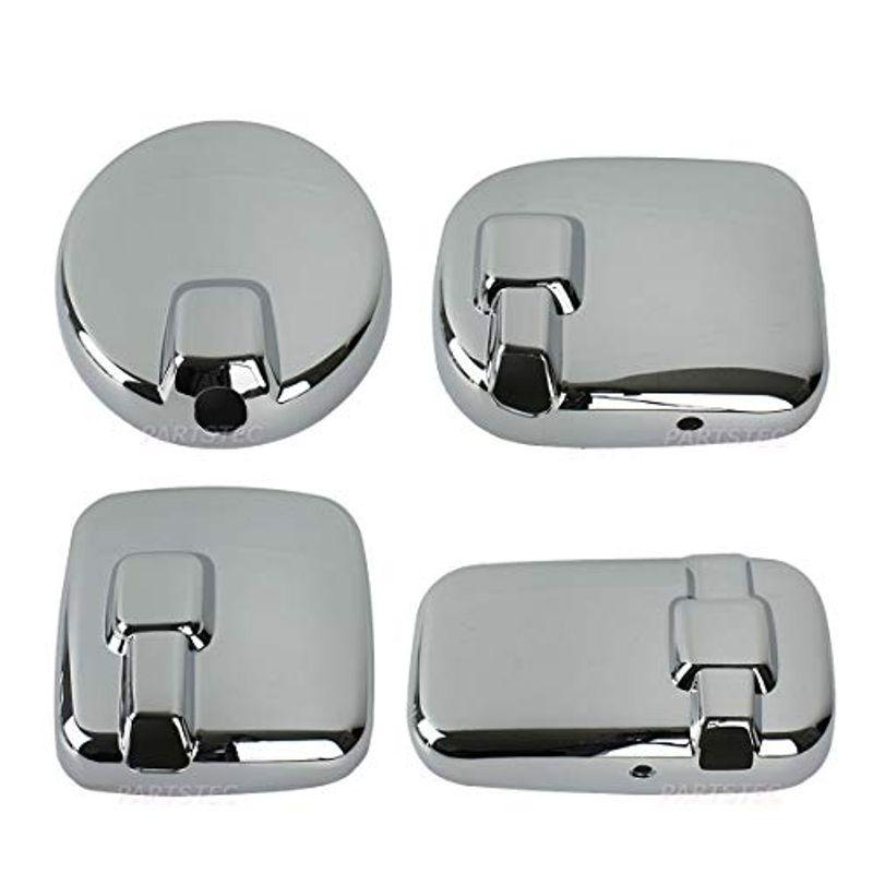 MOTOR POWER UD クオン ビックサム メッキ ミラー カバー 4点セット