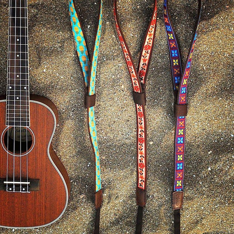 RightOn STRAPS ウクレレストラップ 幅 2.5cm、長さ 54~63cm UKE HOOK レイ｜pochon-do｜03