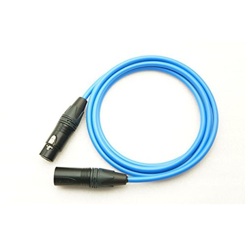 CANARE カナレ L-4E6S XLRマイクケーブル (50m， 青) 安心保障付き